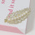 Ins Style Letter Flower Butterfly Imitation Pearl Alloy Plating Inlay Rhinestones Hair Clip