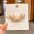 Ins Style Letter Flower Butterfly Imitation Pearl Alloy Plating Inlay Rhinestones Hair Clip