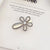 Ins Style Letter Flower Butterfly Imitation Pearl Alloy Plating Inlay Rhinestones Hair Clip