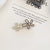 Ins Style Letter Flower Butterfly Imitation Pearl Alloy Plating Inlay Rhinestones Hair Clip