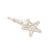 Ins Style Letter Flower Butterfly Imitation Pearl Alloy Plating Inlay Rhinestones Hair Clip