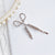 Ins Style Letter Flower Butterfly Imitation Pearl Alloy Plating Inlay Rhinestones Hair Clip