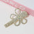 Ins Style Letter Flower Butterfly Imitation Pearl Alloy Plating Inlay Rhinestones Hair Clip