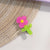 Ins Style Letter Flower Butterfly Imitation Pearl Alloy Plating Inlay Rhinestones Hair Clip