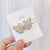 Ins Style Letter Flower Butterfly Imitation Pearl Alloy Plating Inlay Rhinestones Hair Clip