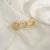 Ins Style Letter Flower Butterfly Imitation Pearl Alloy Plating Inlay Rhinestones Hair Clip