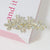 Ins Style Letter Flower Butterfly Imitation Pearl Alloy Plating Inlay Rhinestones Hair Clip