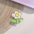 Ins Style Letter Flower Butterfly Imitation Pearl Alloy Plating Inlay Rhinestones Hair Clip