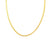 Ins Style Retro Simple Style Solid Color Stainless Steel Plating 18k Gold Plated Necklace