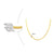 Ins Style Retro Simple Style Solid Color Stainless Steel Plating 18k Gold Plated Necklace