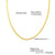 Ins Style Retro Simple Style Solid Color Stainless Steel Plating 18k Gold Plated Necklace