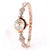 Ins Style Solid Color Flower Quartz Women's Watches