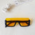 Ins Style Solid Color Pc Resin Square Half Frame Kids Sunglasses