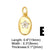 Ins Style Star Moon Copper Plating Inlay Zircon 18k Gold Plated Pendants Jewelry Accessories