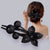 Internet Celebrity High-grade Butterfly Clip Back Head Updo Artifact Hairpin Female Duckbill Clip Hair Clip Hair Clip Headdress