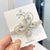 Internet Celebrity Hot  Hairpin Girl's Bow Pearl Crystal Side Clip Elegant Side Duckbill Clip Hair Accessories