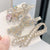 Internet Celebrity Hot  Hairpin Girl's Bow Pearl Crystal Side Clip Elegant Side Duckbill Clip Hair Accessories