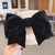 Internet Celebrity Velvet Bow Hairpin  Children's Back Hairpin Side Clip Girls' Hair Accessories Parent-child Head Accessories