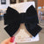 Internet Celebrity Velvet Bow Hairpin  Children's Back Hairpin Side Clip Girls' Hair Accessories Parent-child Head Accessories