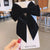 Internet Celebrity Velvet Bow Hairpin  Children's Back Hairpin Side Clip Girls' Hair Accessories Parent-child Head Accessories