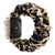 Intestine Hair Tie Style Watch Strap Leopard Print Strap