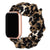 Intestine Hair Tie Style Watch Strap Leopard Print Strap