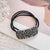 Japanese And Korean Style Simple Hair Accessories With Rhinestone Head Rope High Elastic Rubber Band Cyber Celebrity Hair Ring Elegant Lady Head Rope For Women