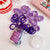 Kid'S Cartoon Style Fruit Flower Plastic Handmade Hair Tie