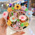 Kid'S Cartoon Style Fruit Flower Plastic Handmade Hair Tie