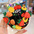 Kid'S Cartoon Style Fruit Flower Plastic Handmade Hair Tie