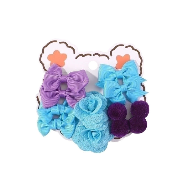 Kid'S Cute Bow Knot Polyester Hair Clip