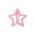 Kid'S Cute Cartoon Star Plastic Hair Clip