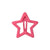 Kid'S Cute Cartoon Star Plastic Hair Clip