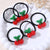 Kid'S Cute Cherry Flower Bow Knot Plastic Hair Tie