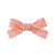 Kid'S Cute Solid Color Bow Knot Cotton Pleated Hair Clip