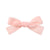 Kid'S Cute Solid Color Bow Knot Cotton Pleated Hair Clip