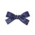 Kid'S Cute Solid Color Bow Knot Cotton Pleated Hair Clip