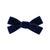 Kid'S Cute Solid Color Bow Knot Cotton Pleated Hair Clip