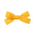 Kid'S Cute Solid Color Bow Knot Cotton Pleated Hair Clip