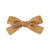 Kid'S Cute Solid Color Bow Knot Cotton Pleated Hair Clip