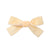 Kid'S Cute Solid Color Bow Knot Cotton Pleated Hair Clip