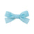 Kid'S Cute Solid Color Bow Knot Cotton Pleated Hair Clip