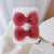 Kid'S Cute Sweet Bow Knot Alloy Cloth Hair Clip