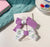 Kid'S Cute Sweet Bow Knot Alloy Cloth Hair Clip