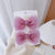 Kid'S Cute Sweet Bow Knot Alloy Cloth Hair Clip