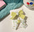 Kid'S Cute Sweet Bow Knot Alloy Cloth Hair Clip