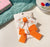 Kid'S Cute Sweet Bow Knot Alloy Cloth Hair Clip