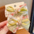 Kid'S Cute Sweet Flower Bow Knot Cloth Hair Clip