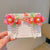 Kid'S Ethnic Style Flower Butterfly Arylic Resin Sequins Plating Artificial Pearls Hair Clip