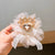 Kid'S Princess Crown Cloth Hair Clip